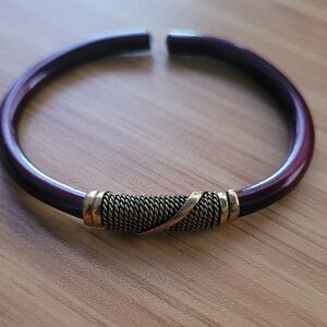 Elegant Handcrafted Bracelet with Gold Accents